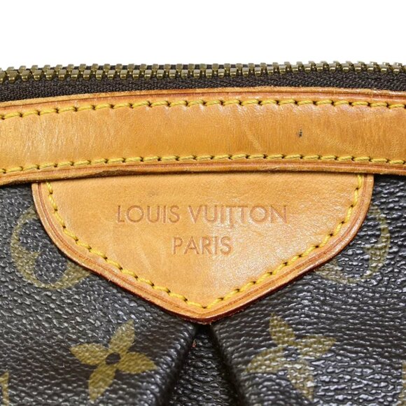 LOUIS VUITTON LV Tivoli GM Shoulder Bag Monogram Leather Brown - Picture 4 of 16